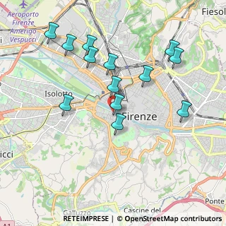 Mappa Via del Tiratoio, 50124 Firenze FI, Italia (1.99538)