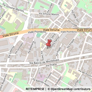 Mappa Via Siena, 37, 50142 Firenze, Firenze (Toscana)