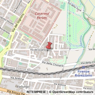Mappa Via del Guarlone, 39, 50135 Firenze, Firenze (Toscana)