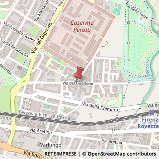 Mappa Via del guarlone 54, 50135 Firenze, Firenze (Toscana)