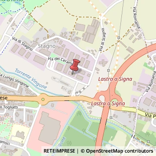 Mappa Via degli Scalpellini, 6, 50055 Lastra a Signa, Firenze (Toscana)