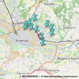 Mappa Via Pasquale Villari, 50136 Firenze FI, Italia (1.41182)