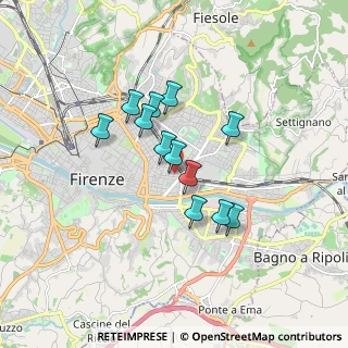 Mappa Via Pasquale Villari, 50136 Firenze FI, Italia (1.33167)