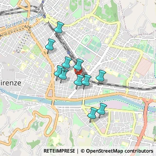Mappa Via Pasquale Villari, 50136 Firenze FI, Italia (0.73091)