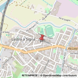 Mappa Via Dino Campana, 21, 50055 Lastra a Signa, Firenze (Toscana)