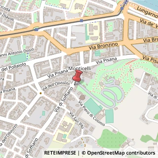 Mappa Via di Soffiano, 11, 50143 Firenze, Firenze (Toscana)