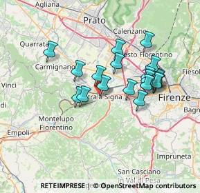 Mappa Vicolo Misericordia, 50055 Lastra a Signa FI, Italia (6.312)