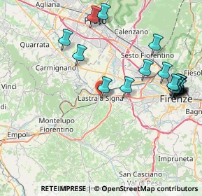 Mappa Vicolo Misericordia, 50055 Lastra a Signa FI, Italia (9.755)