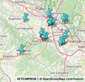 Mappa Vicolo Misericordia, 50055 Lastra a Signa FI, Italia (6.585)