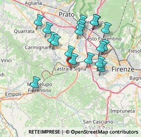 Mappa Vicolo Misericordia, 50055 Lastra a Signa FI, Italia (7.18556)