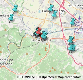 Mappa Vicolo Misericordia, 50055 Lastra a Signa FI, Italia (3.53529)