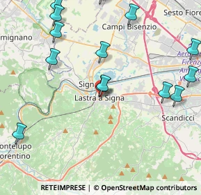 Mappa Vicolo Misericordia, 50055 Lastra a Signa FI, Italia (6.156)