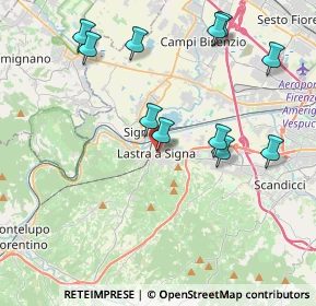 Mappa Vicolo Misericordia, 50055 Lastra a Signa FI, Italia (4.39455)