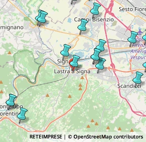 Mappa Vicolo Misericordia, 50055 Lastra a Signa FI, Italia (5.5905)