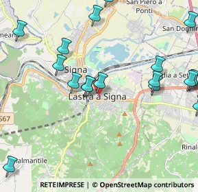 Mappa Vicolo Misericordia, 50055 Lastra a Signa FI, Italia (2.63944)