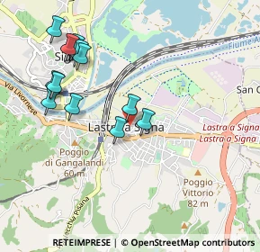 Mappa Vicolo Misericordia, 50055 Lastra a Signa FI, Italia (1.05769)
