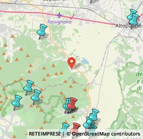 Mappa Via della Ruga, 55012 Capannori LU, Italia (6.7825)