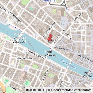 Mappa Borgo Ognissanti, 1 rosso, 50123 Santa Sofia, Forlì-Cesena (Emilia Romagna)