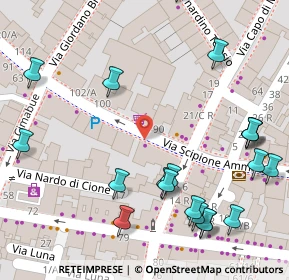 Mappa Via Capo di Mondo, 50121 Firenze FI, Italia (0.0865)