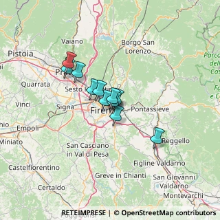 Mappa Via Scipione Ammirato, 50100 Firenze FI, Italia (8.29909)