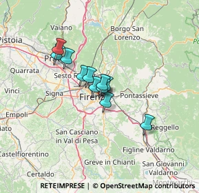 Mappa Via Capo di Mondo, 50121 Firenze FI, Italia (8.29909)