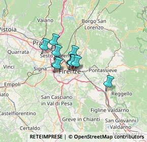 Mappa Via Capo di Mondo, 50121 Firenze FI, Italia (7.39818)