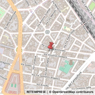 Mappa Via Capo di Mondo, 9, 50121 Firenze, Firenze (Toscana)