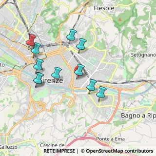 Mappa Via Scipione Ammirato, 50100 Firenze FI, Italia (1.91273)