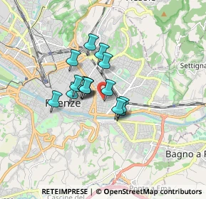 Mappa Via Capo di Mondo, 50121 Firenze FI, Italia (1.104)