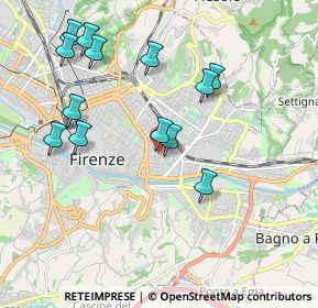 Mappa Via Capo di Mondo, 50121 Firenze FI, Italia (2.08462)