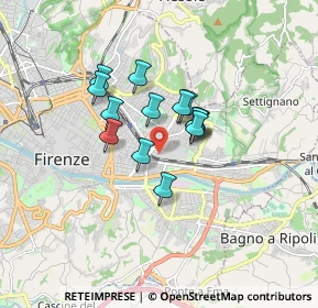 Mappa Via di S. Salvi, 50135 Firenze FI, Italia (1.17786)