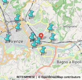 Mappa Via di S. Salvi, 50135 Firenze FI, Italia (1.97417)