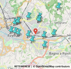 Mappa Via di S. Salvi, 50135 Firenze FI, Italia (1.955)