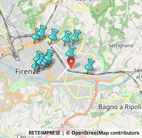 Mappa Via di S. Salvi, 50135 Firenze FI, Italia (1.61692)