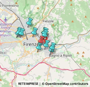 Mappa Via di S. Salvi, 50135 Firenze FI, Italia (2.49308)
