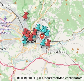 Mappa Via di S. Salvi, 50135 Firenze FI, Italia (2.35071)