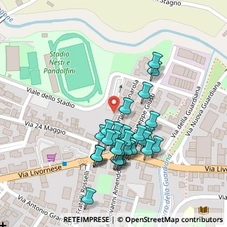 Mappa Via Girolamo Savonarola, 50055 Lastra a Signa FI, Italia (0.1)