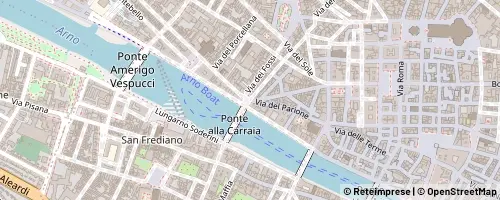 Mappa Florencia