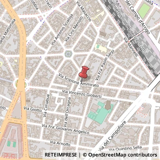 Mappa Via Scipione Ammirato, 86, 50136 Firenze, Firenze (Toscana)