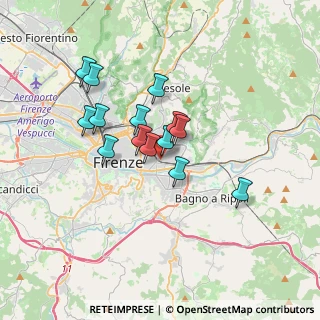 Mappa Via Luciano Manara, 50135 Firenze FI, Italia (2.79429)