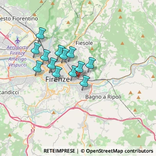 Mappa Via Luciano Manara, 50135 Firenze FI, Italia (2.92154)