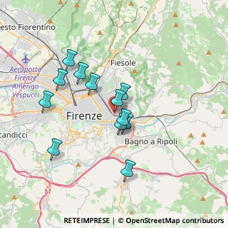 Mappa Via Luciano Manara, 50135 Firenze FI, Italia (3.2025)