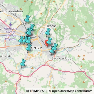 Mappa Via Luciano Manara, 50135 Firenze FI, Italia (3.51667)