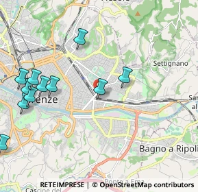 Mappa Via Luciano Manara, 50135 Firenze FI, Italia (2.5)