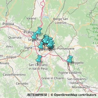 Mappa Via Luciano Manara, 50135 Firenze FI, Italia (6.79231)