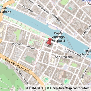 Mappa Via Lorenzo Bartolini, 4, 50124 Firenze, Firenze (Toscana)