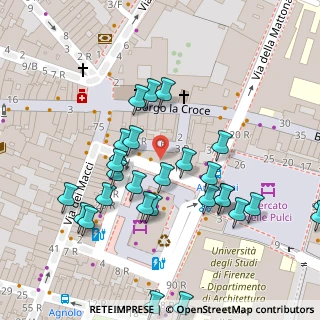 Mappa Piazza Sant'Ambrogio, 50121 Firenze FI, Italia (0.05357)