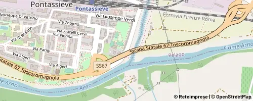 Mappa Pontassieve