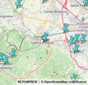 Mappa Via 24 Maggio, 50055 Lastra a Signa FI, Italia (6.50385)