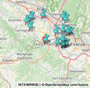 Mappa Via 24 Maggio, 50055 Lastra a Signa FI, Italia (7.1955)